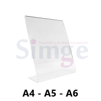 Raf Üstü Pleksi Fiyat Etiketliği